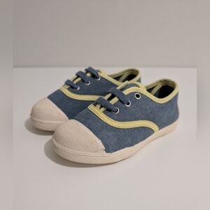 ZARA Tennis Canvas Cap Toe Sneakers -Toddler/Kids size 24 Months